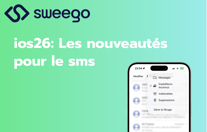 iOS26 - Les nouveautés pour le SMS